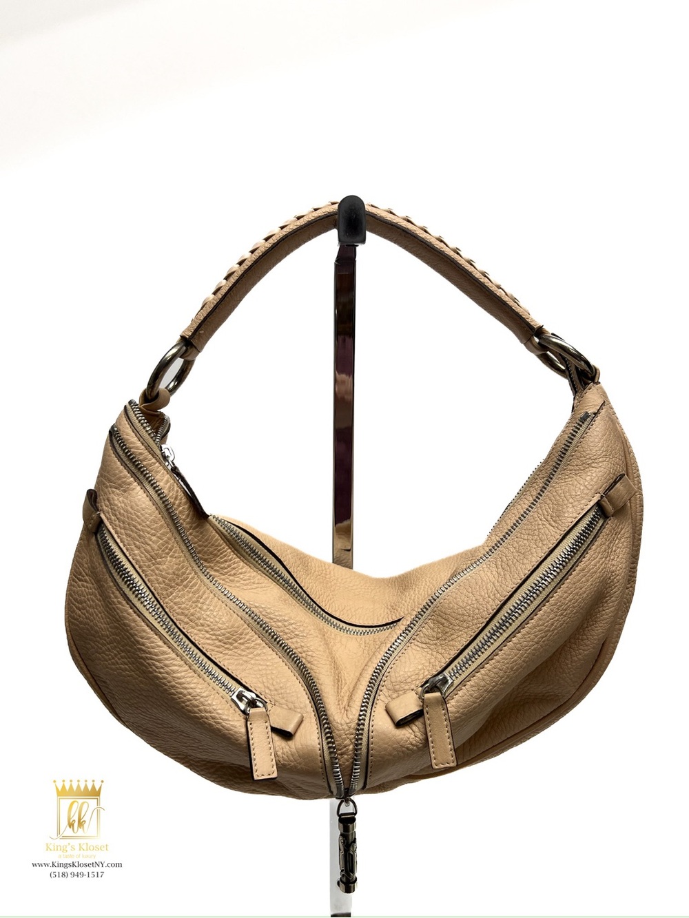 Versace half moon Shoulder Bag